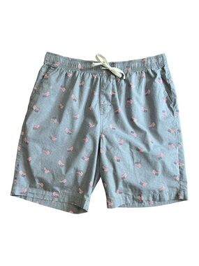 Old Navy Gray USA Flag Men’s Shorts Size L America 250th NWOT